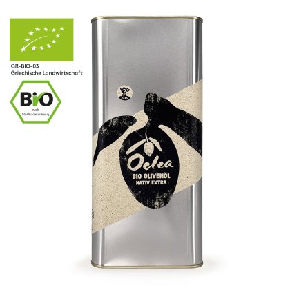 Oelea Bio-Olivenöl nativ extra aus Griechenland, 5L