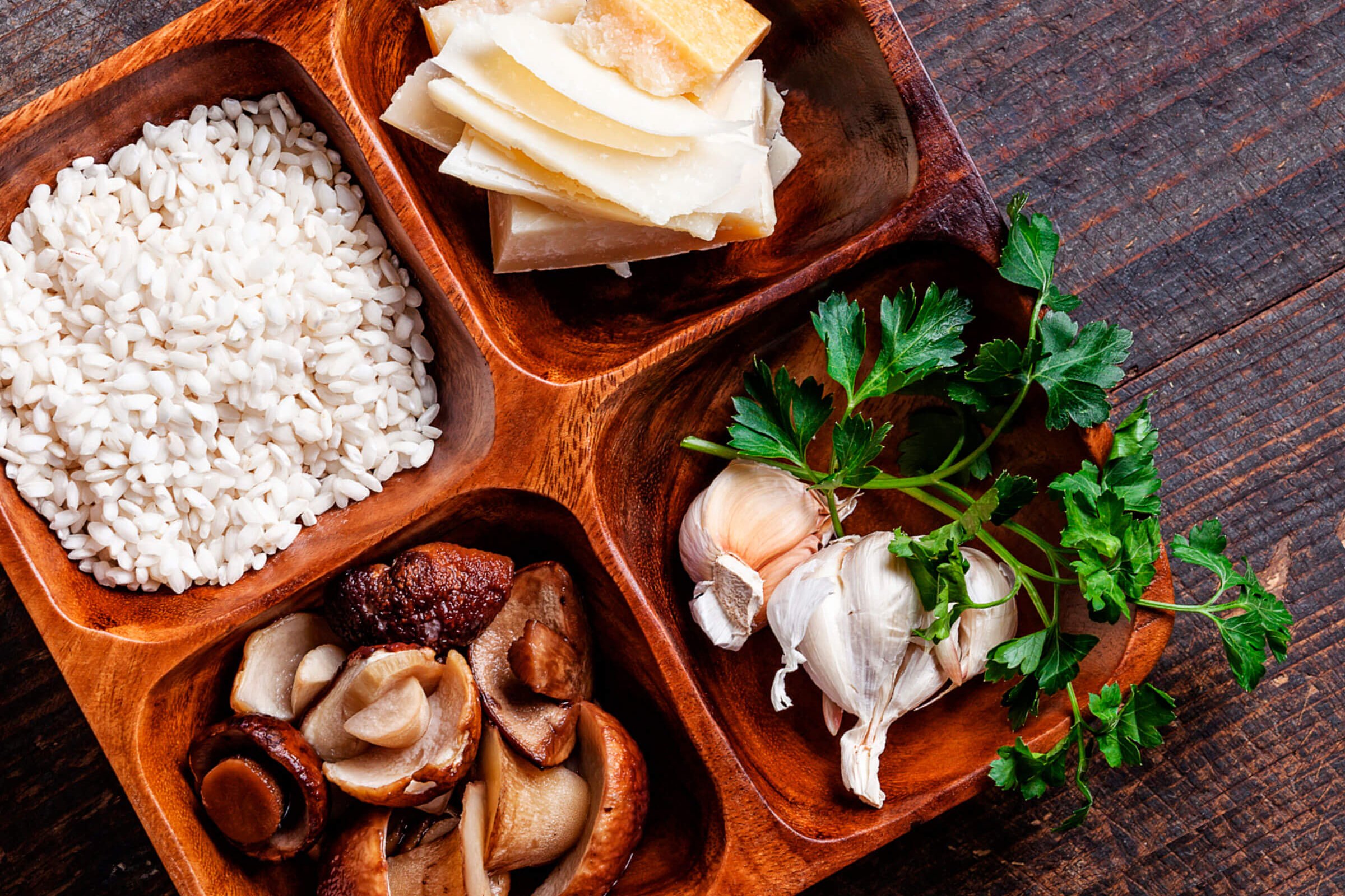 Steinpilzrisotto (Risotto ai funghi porcini)