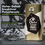 Oelea Bio Olivenöl nativ extra P800+ mit hohem Gehalt an Polyphenol 500 ml Kanister